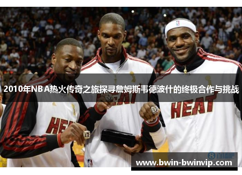 2010年NBA热火传奇之旅探寻詹姆斯韦德波什的终极合作与挑战